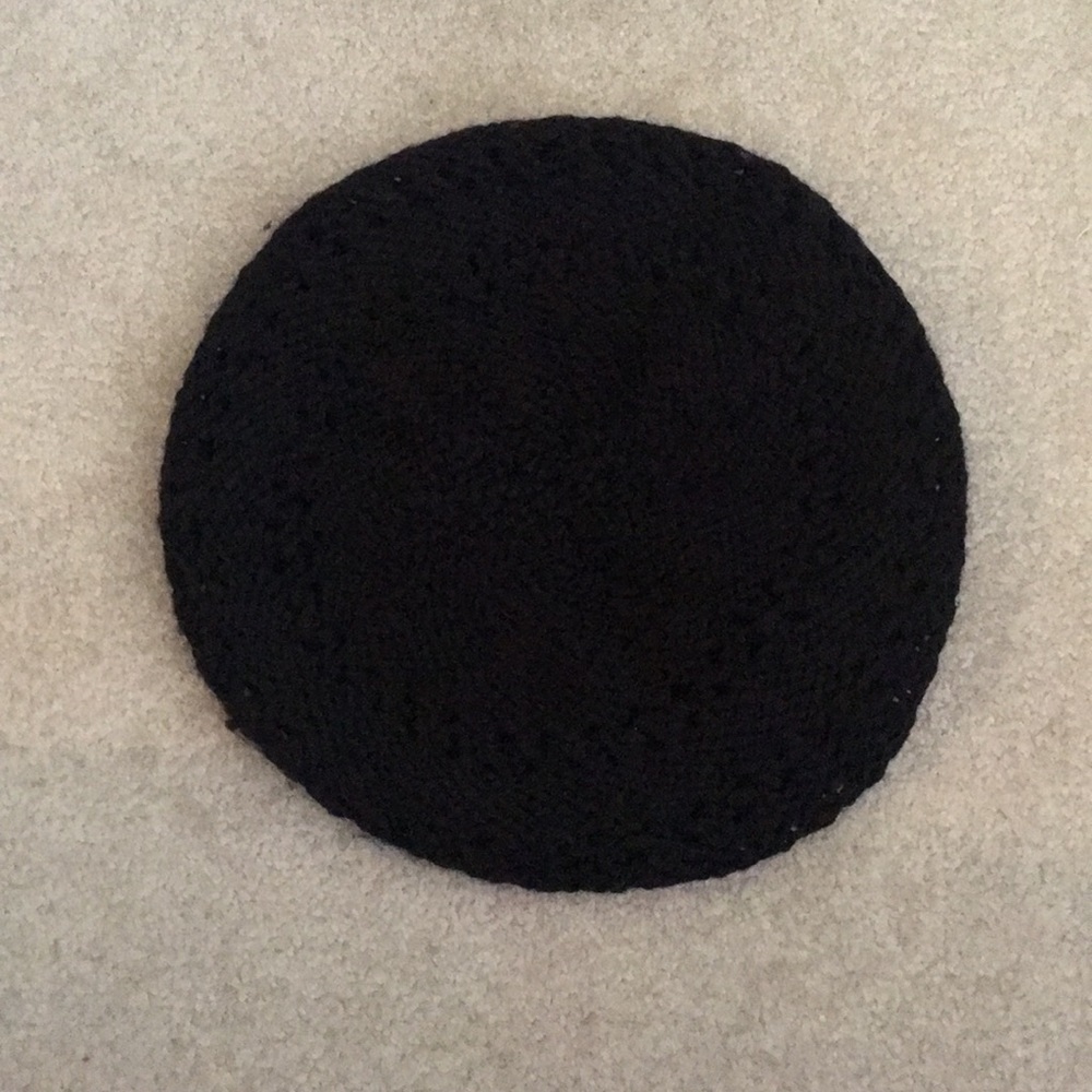 Black beanie